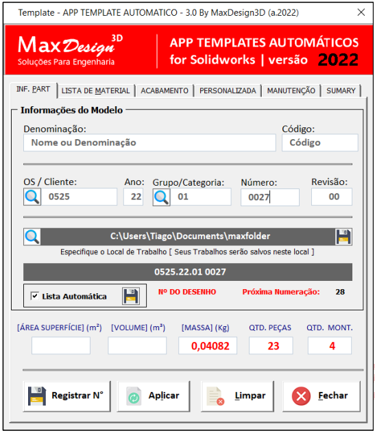 Aplicativo Escadas Industriais – MaxDesign3D