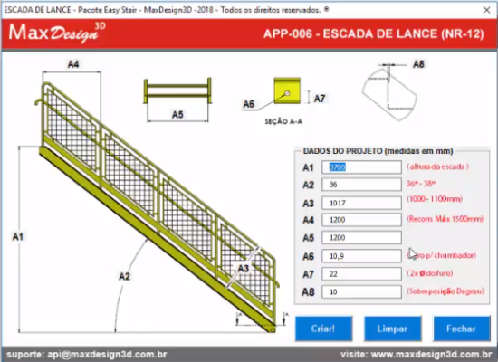 APP Escada de Lance