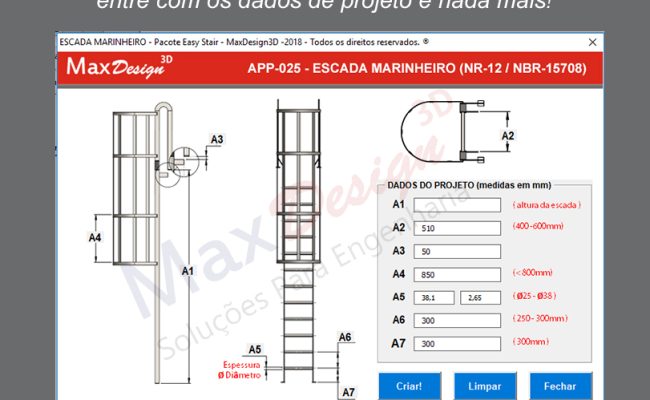solidworks stairs escadas metálicas - lance e marinheiro api solidworks (4)