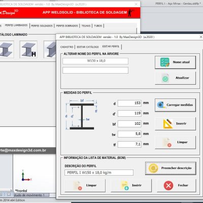 Aplicativo Escadas Industriais – MaxDesign3D